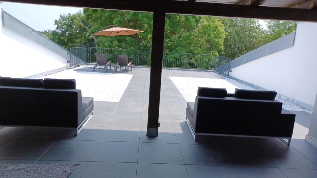 Ferienwohnung Mit Kamin Und Traumhafter Dachterrasse Mit Weitblick In Die Natur Neu Gaarz Zewnętrze zdjęcie