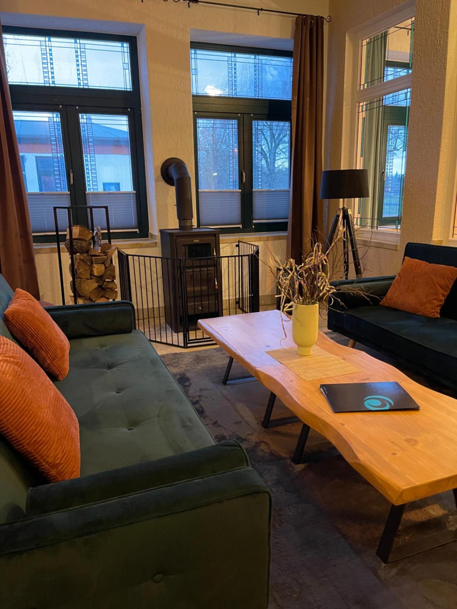 Ferienwohnung Mit Kamin Und Traumhafter Dachterrasse Mit Weitblick In Die Natur Neu Gaarz Zewnętrze zdjęcie